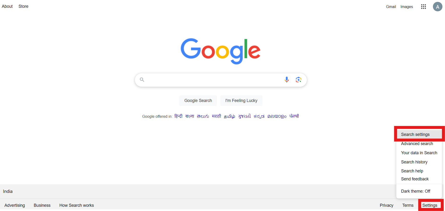 HOW TO CHANGE GOOGLE SEARCH SETTINGS visual data 4