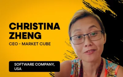Testimonial from Christina Zheng, CEO- Market cube